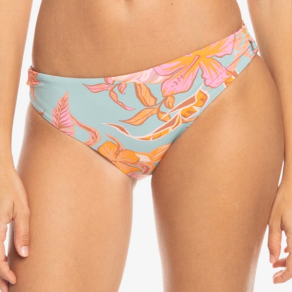 NWT Roxy Women's‎ Printed Beach Classics Hipster Bikini Bottoms. Size XL - Picture 1 of 7